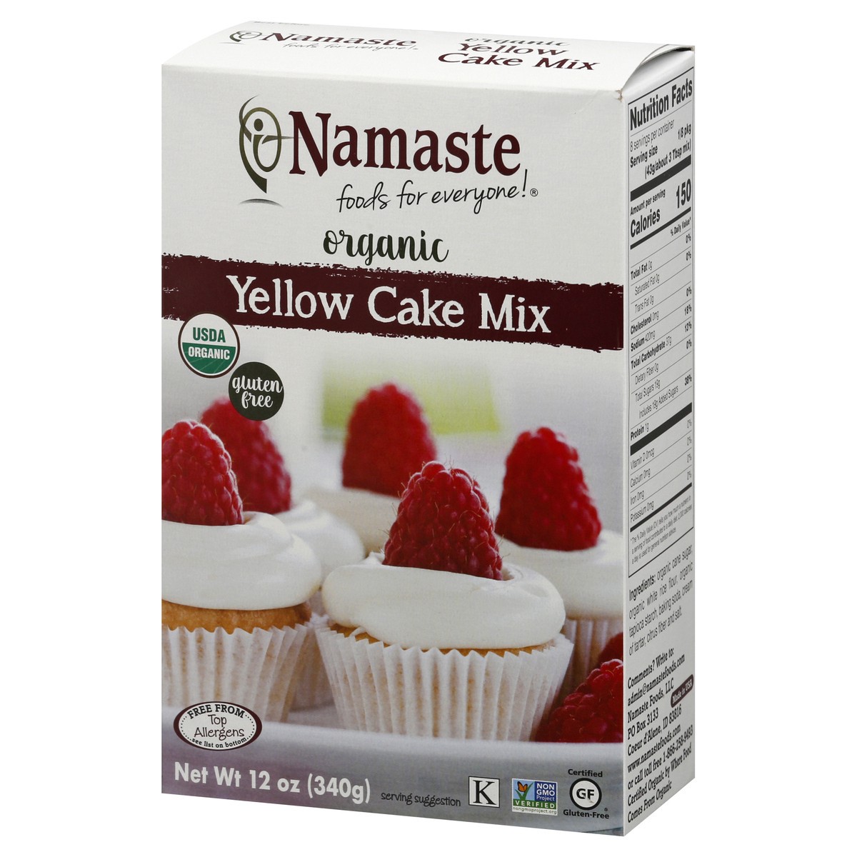 slide 2 of 9, Namaste Foods Organic Cake Mix 12 oz, 12 oz