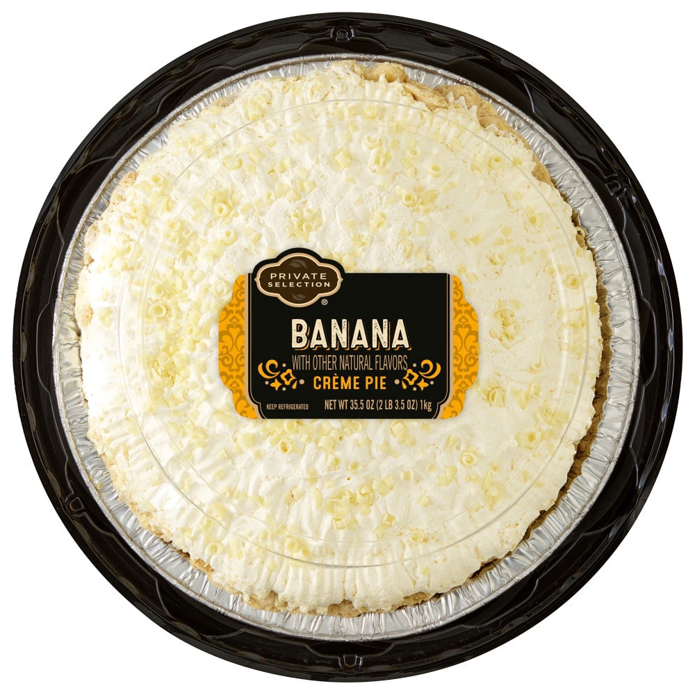 slide 3 of 3, Private Selection Banana Creme Pie, 35.5 oz