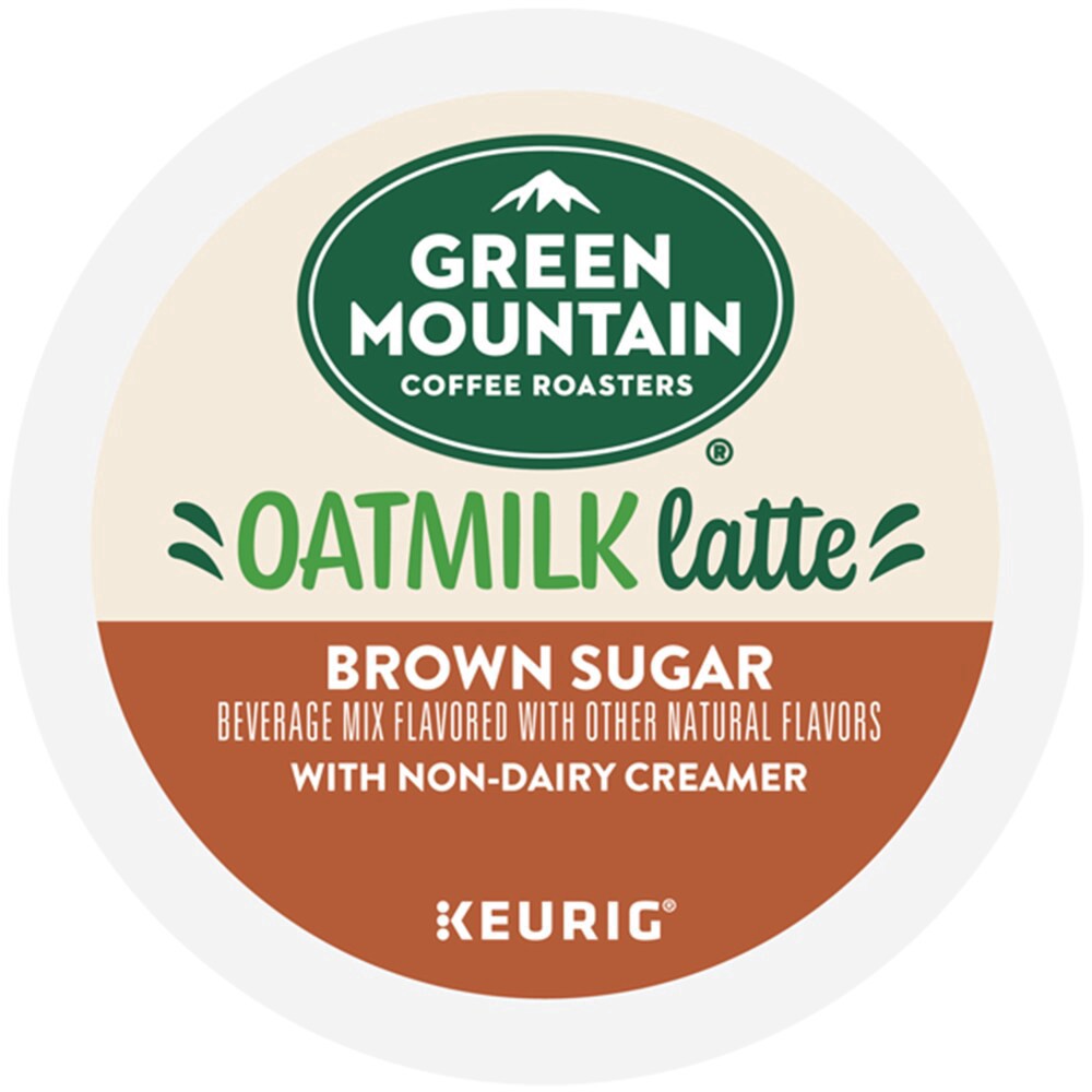 slide 6 of 6, Green Mountain Coffee Roasters Brown Sugar Oatmilk Latte Medium Roast K-Cups Coffee Pods, 10 ct