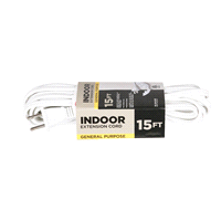 slide 7 of 9, Meijer 3 Outlet Cord, White, 15 ft