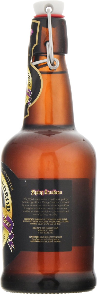 slide 12 of 13, Flying Cauldron Non Alcoholic Butterscotch Beer 16.9 fl oz, 16.9 fl oz