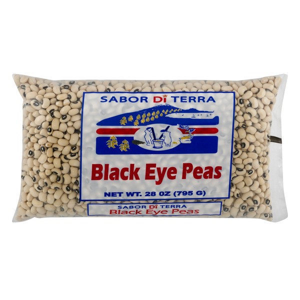 slide 1 of 1, Sabor Di Terra Dried Black Eye Peas, 28 oz