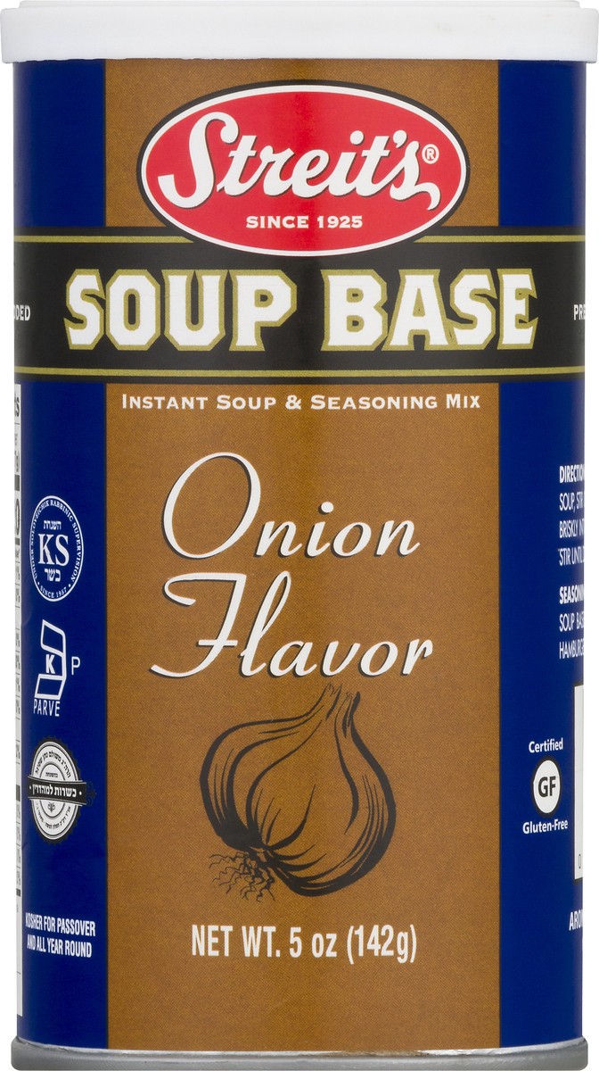 slide 7 of 9, Streit's Onion Flavor Soup Base 5 oz, 5 oz