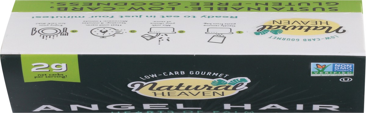 slide 7 of 13, Natural Heaven Angel Hair Hearts Of Palm Noodles - 9 Oz, 9 oz