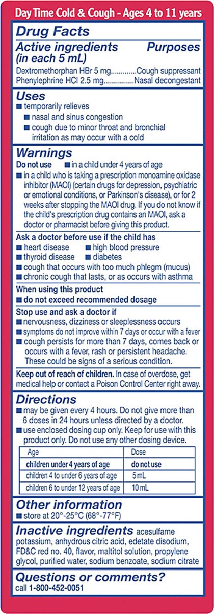 slide 7 of 9, Triaminic Children's Day/Night Value Pack Day Time/Night Time Cherry/Grape Flavor Cold &Cough 2 ea, 2 ct