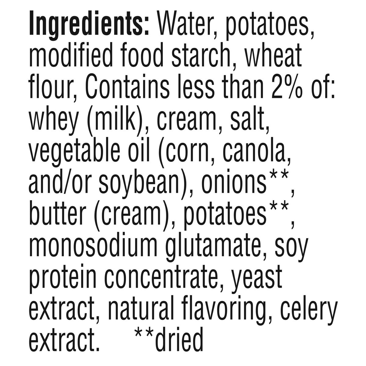 slide 12 of 13, Campbell's Family Size Cream of Potato Condensed Soup 23 oz, 23 oz