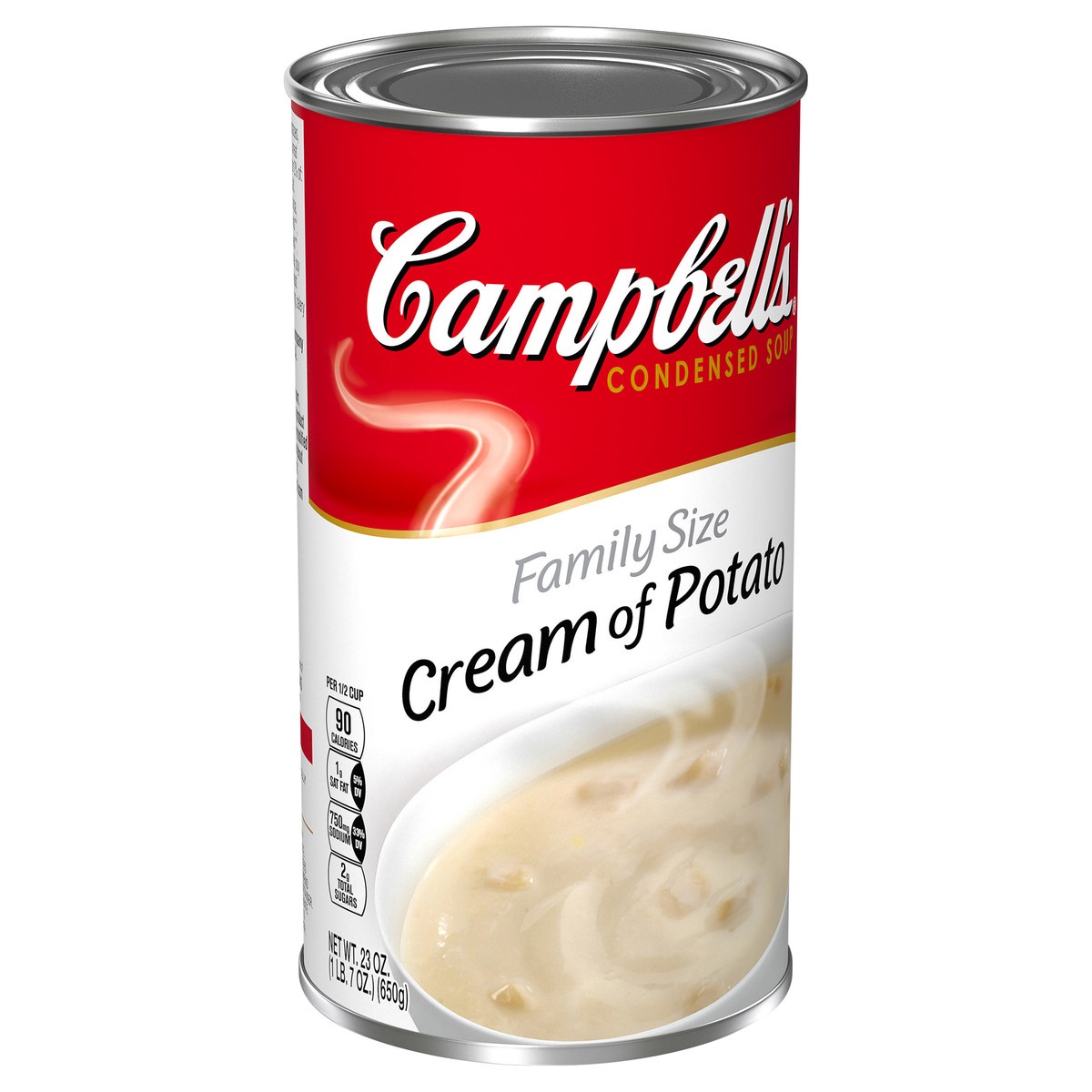 slide 11 of 13, Campbell's Family Size Cream of Potato Condensed Soup 23 oz, 23 oz