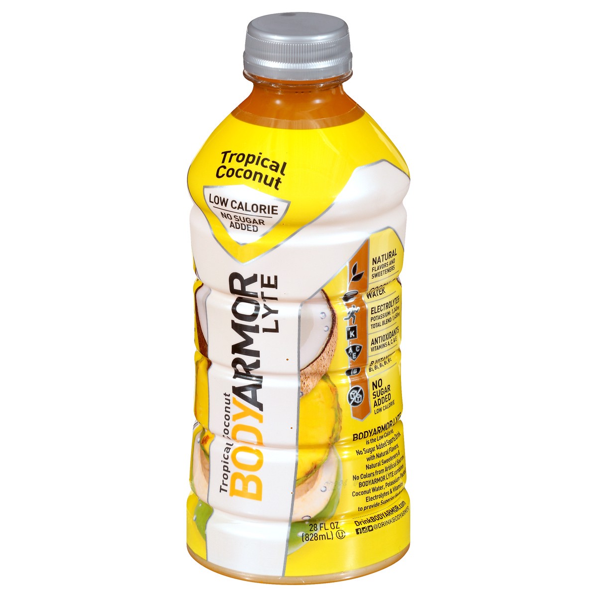 slide 7 of 9, BODYARMOR Lyte Tropical Coconut Sports Drink - 28 fl oz, 28 fl oz