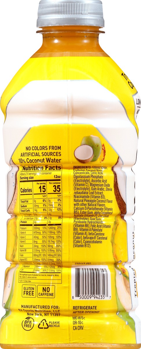 slide 9 of 9, BODYARMOR Lyte Tropical Coconut Sports Drink - 28 fl oz, 28 fl oz