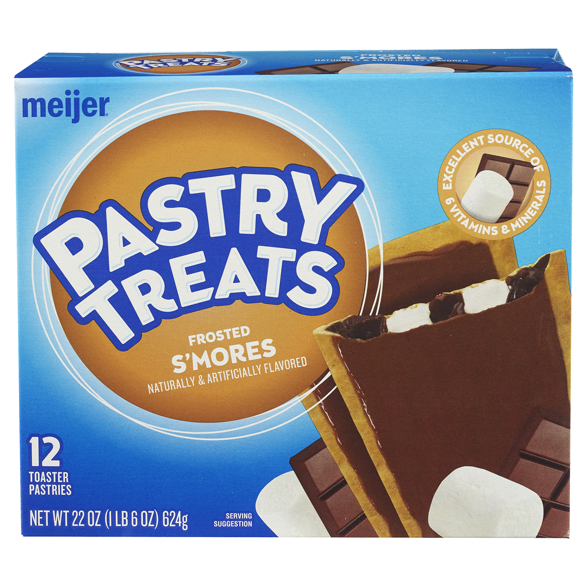 Meijer Smores Frosted Toaster Treats 12 ct Shipt