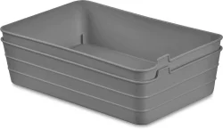 Everyday Living Gray Rectangular Storage Baskets