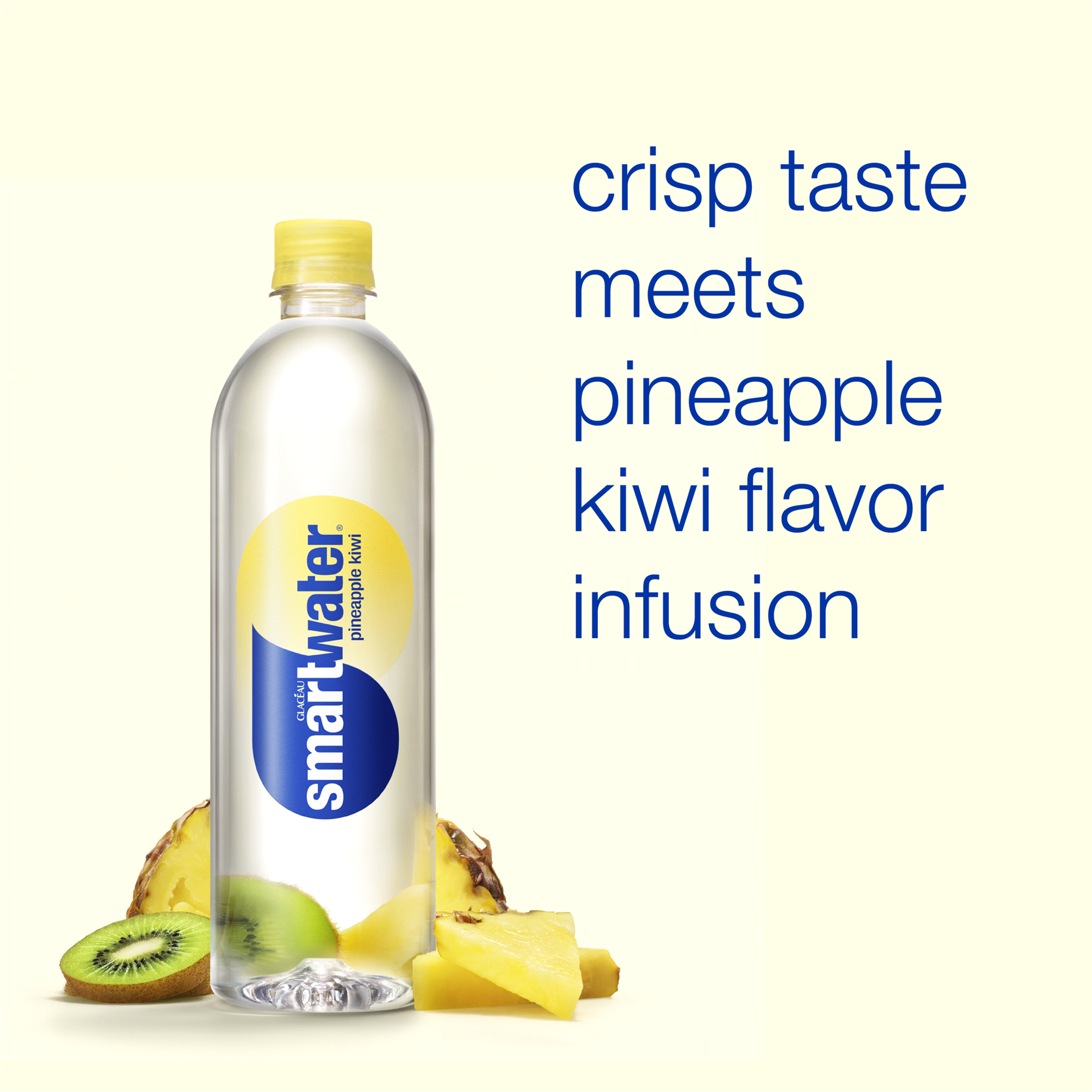 slide 7 of 17, smartwater pineapple kiwi Bottle- 23.7 fl oz, 23.7 fl oz