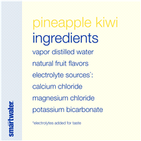 slide 8 of 17, smartwater pineapple kiwi Bottle- 23.7 fl oz, 23.7 fl oz