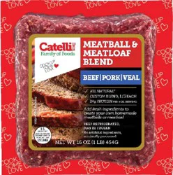 Catelli Beef Pork & Veal Meatball & Meatloaf Blend