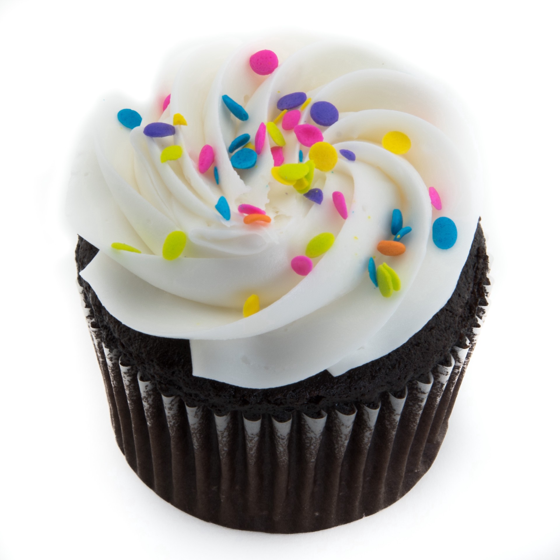 slide 1 of 1, Bakehouse Chocolate Cupcakes With White Icing, 12 ct