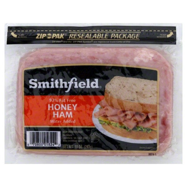 slide 1 of 1, Smithfield Premium Honey Ham, 10 oz