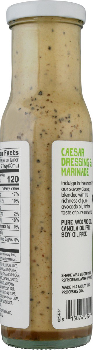 slide 4 of 9, Blank Ceasar Dressing, 8 fl oz