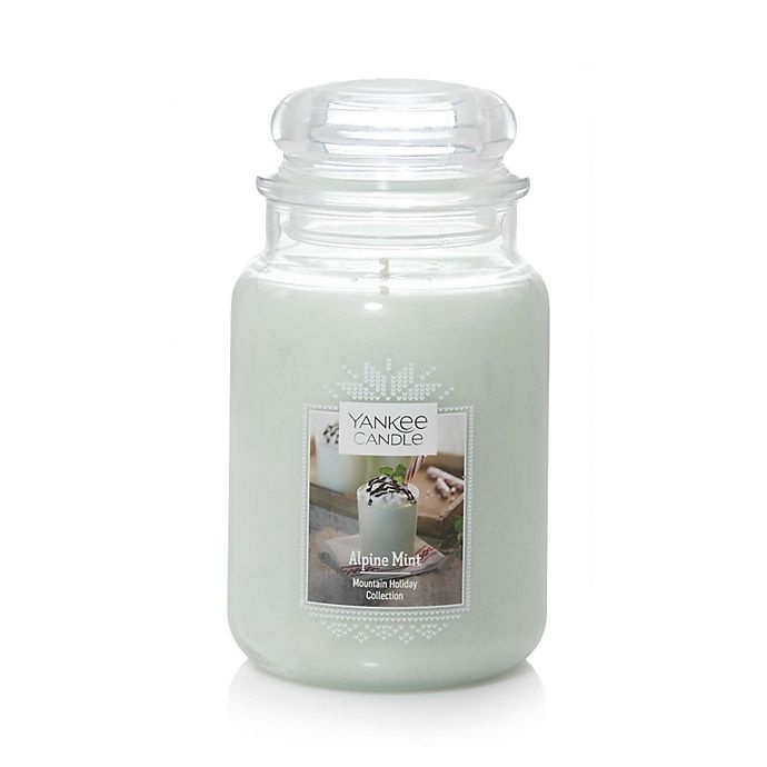 slide 1 of 3, Yankee Candle Housewarmer Alpine Mint Large Classic Jar Candle, 1 ct