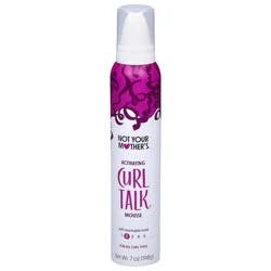 Not Your Mother's Curl Talk Activating Mousse 7 oz