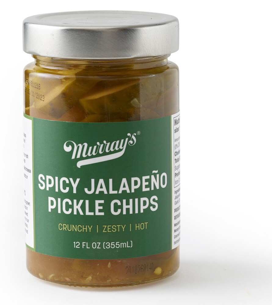 slide 2 of 2, Murray's Spicy Jalapeno Pickle Chips, 12 fl oz
