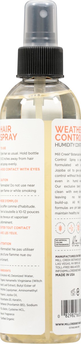 slide 7 of 12, Mill Creek Botanicals Weather Control Hair Spray 8 fl oz, 8 fl oz