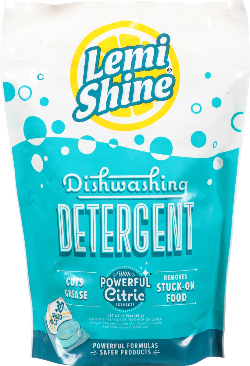 slide 6 of 11, Lemi Shine Pacs Dishwashing Detergent 30 ea, 30 ct