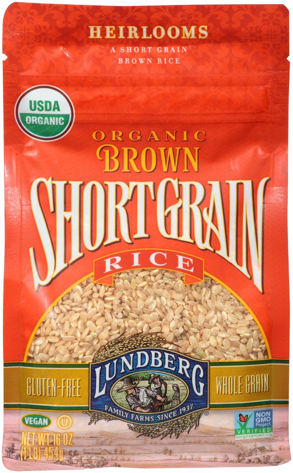 slide 1 of 8, Lundberg Family Farms Heirlooms Organic Brown Short Grain Rice, 16 oz