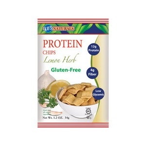 slide 1 of 1, Kay's Naturals Protein Chips Lemon Herb 1.2 Oz, 6Ct, 7.2 oz