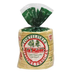 La Mejor White Corn Tortillas