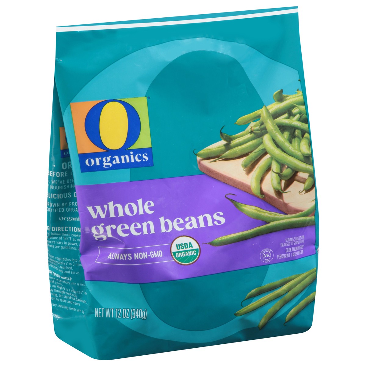 slide 6 of 14, O Organcis Green Beans Whole 12 Oz - 12 OZ, 12 oz