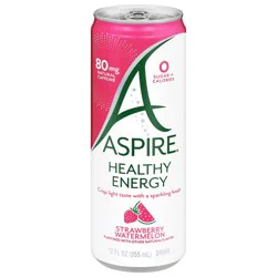 Aspire Healthy Strawberry Watermelon Energy Drink 12 fl oz