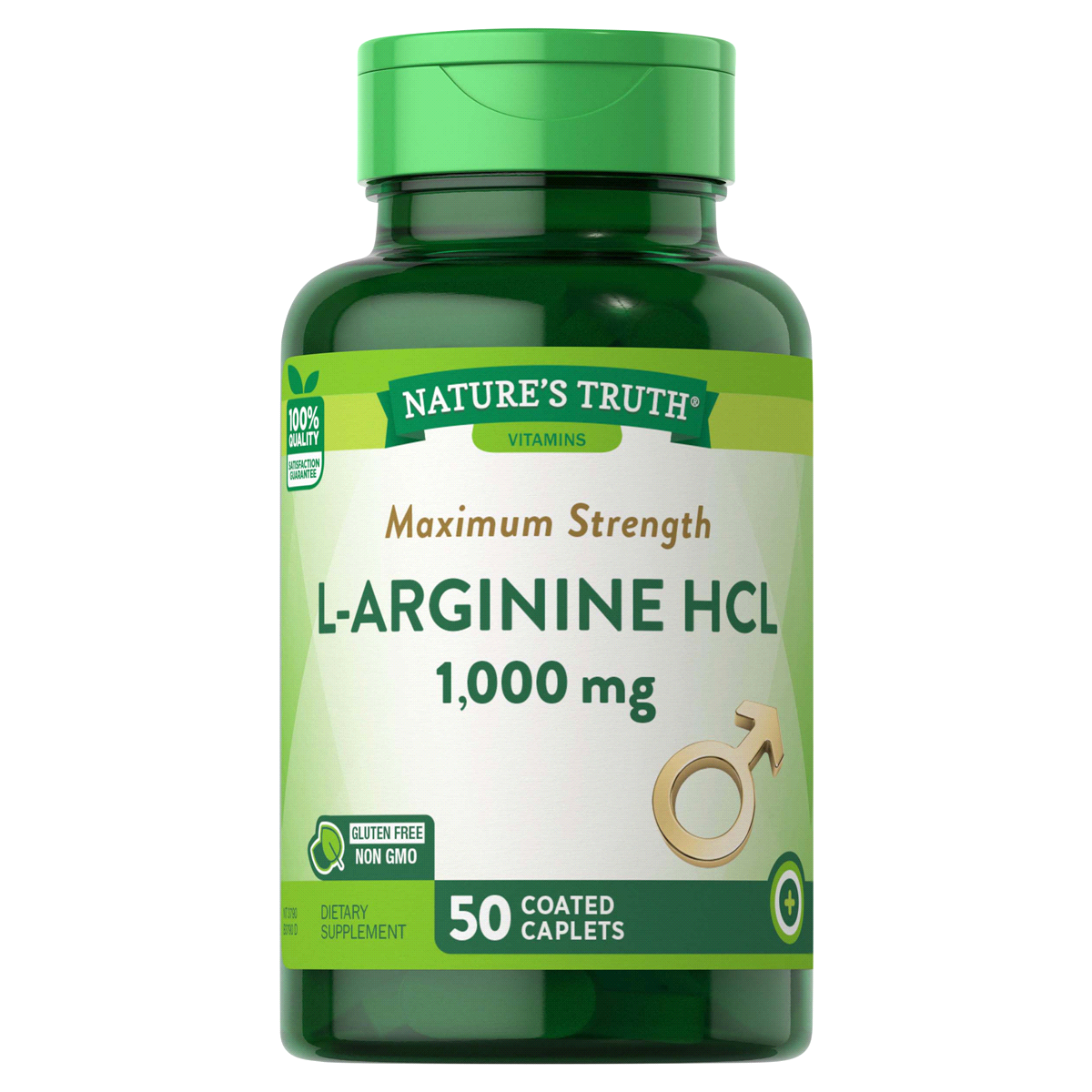 slide 1 of 4, Nature's Truth L-Arginine 1,000 mg, 50 ct