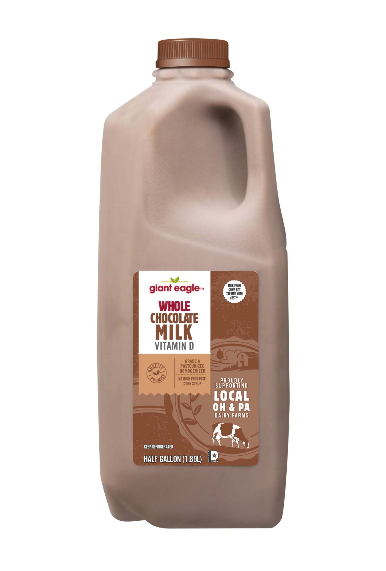 slide 1 of 1, Giant Eagle Chocolate Milk, 64 oz