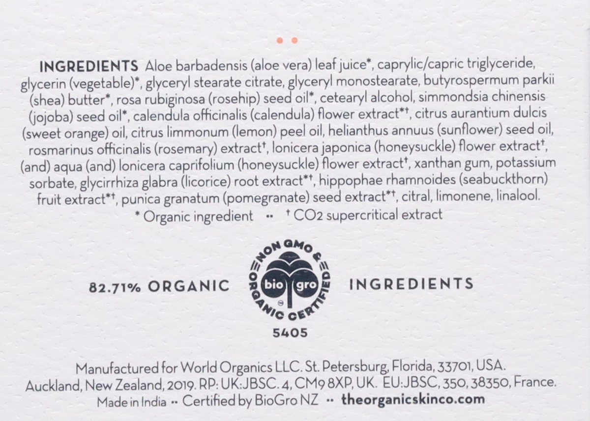 slide 6 of 13, The Organic Skin Co Daily Rituals Moisturizer 1.7 fl oz, 1 ct