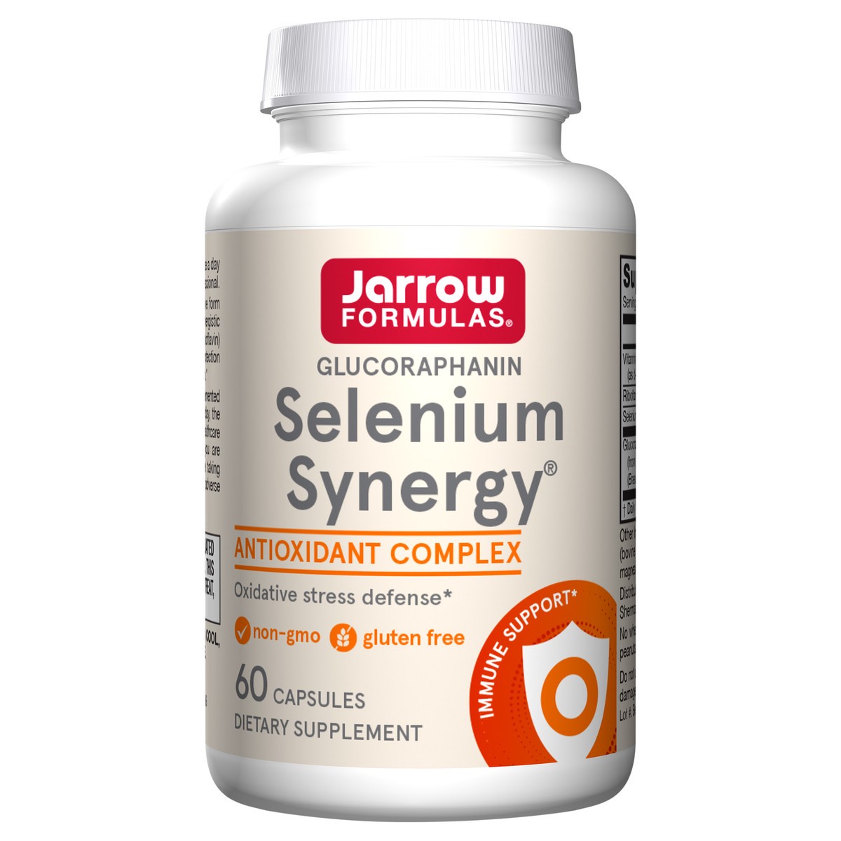 slide 1 of 1, Jarrow Formulas Selenium Synergy - 60 Capsules - Promotes Antioxidant Protection Against Free Radicals - Supplement Supports Immune Health - Up to 60 Servings, 60 ct
