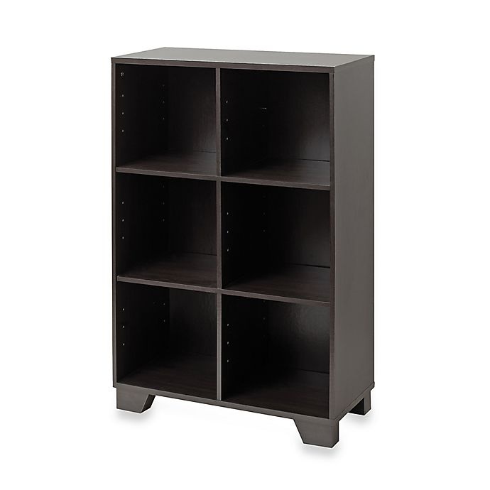 slide 1 of 1, Real Simple 6-Cube Storage Unit - Espresso, 1 ct