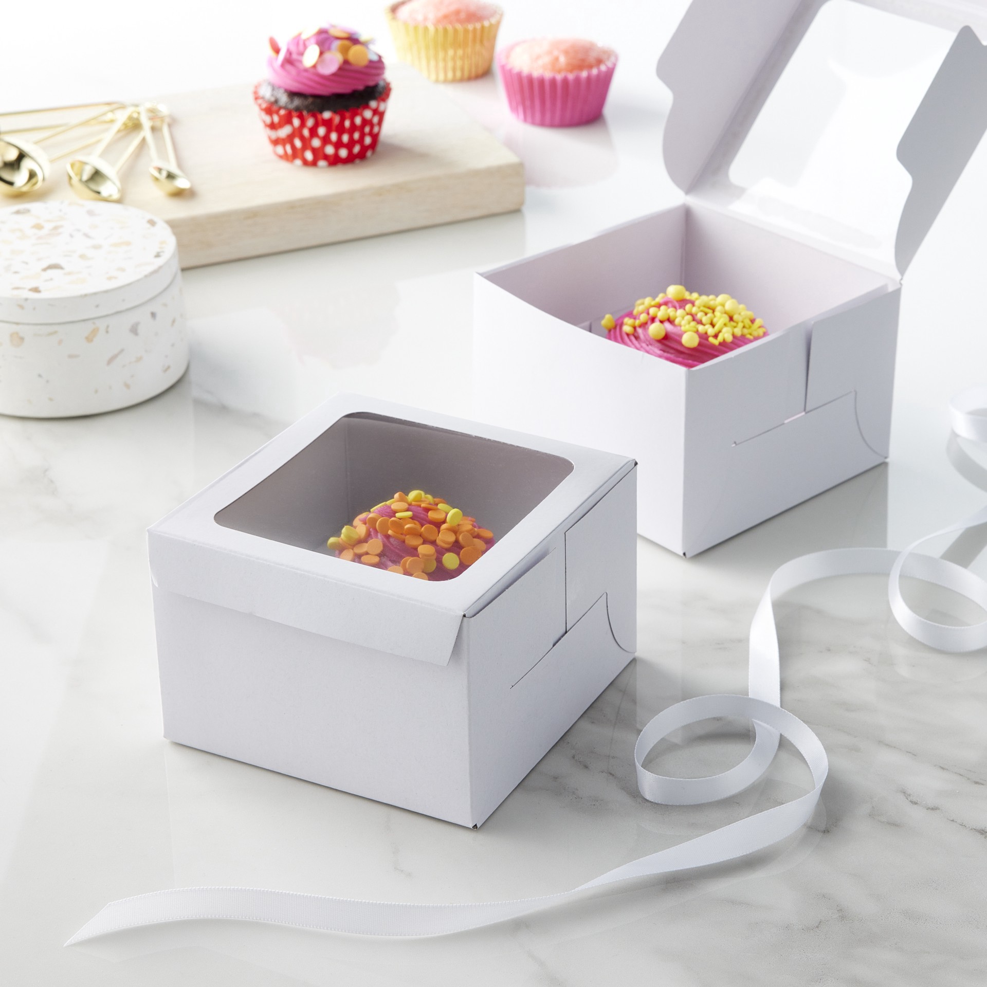 slide 2 of 4, Cupcake Boxes, 3ct. By Celebrate It, 3 ct