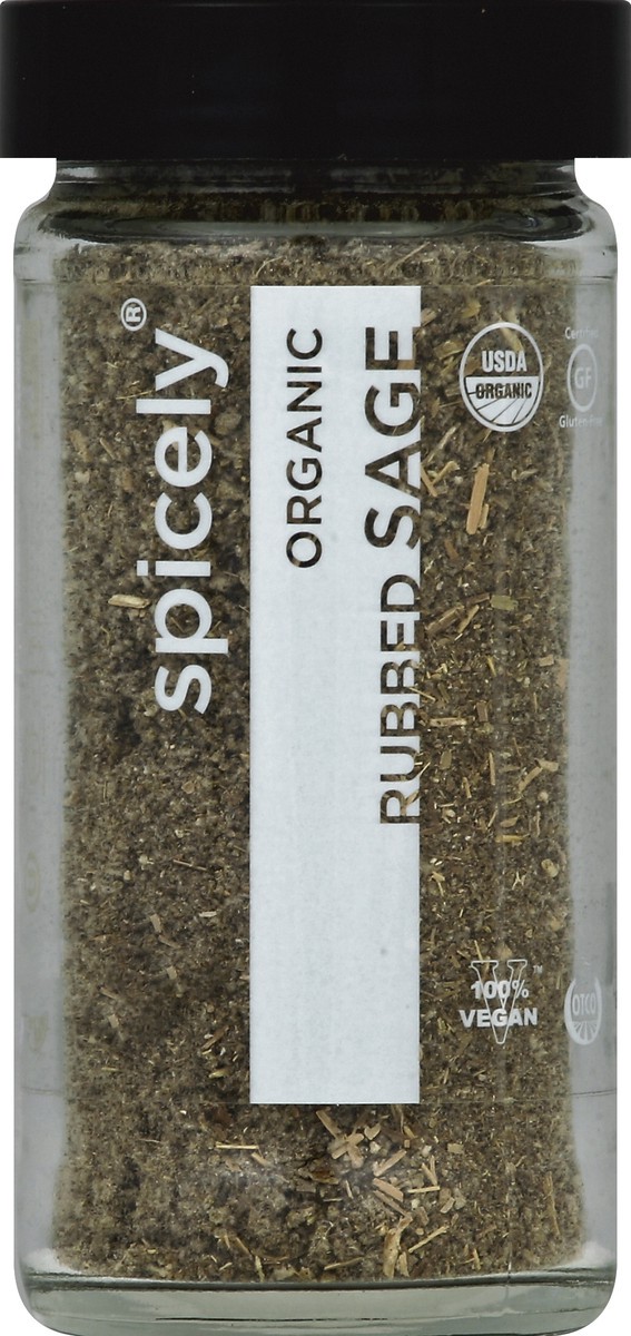 slide 2 of 2, Spicely Organic Spices Sage 0.6 oz, 0.6 oz