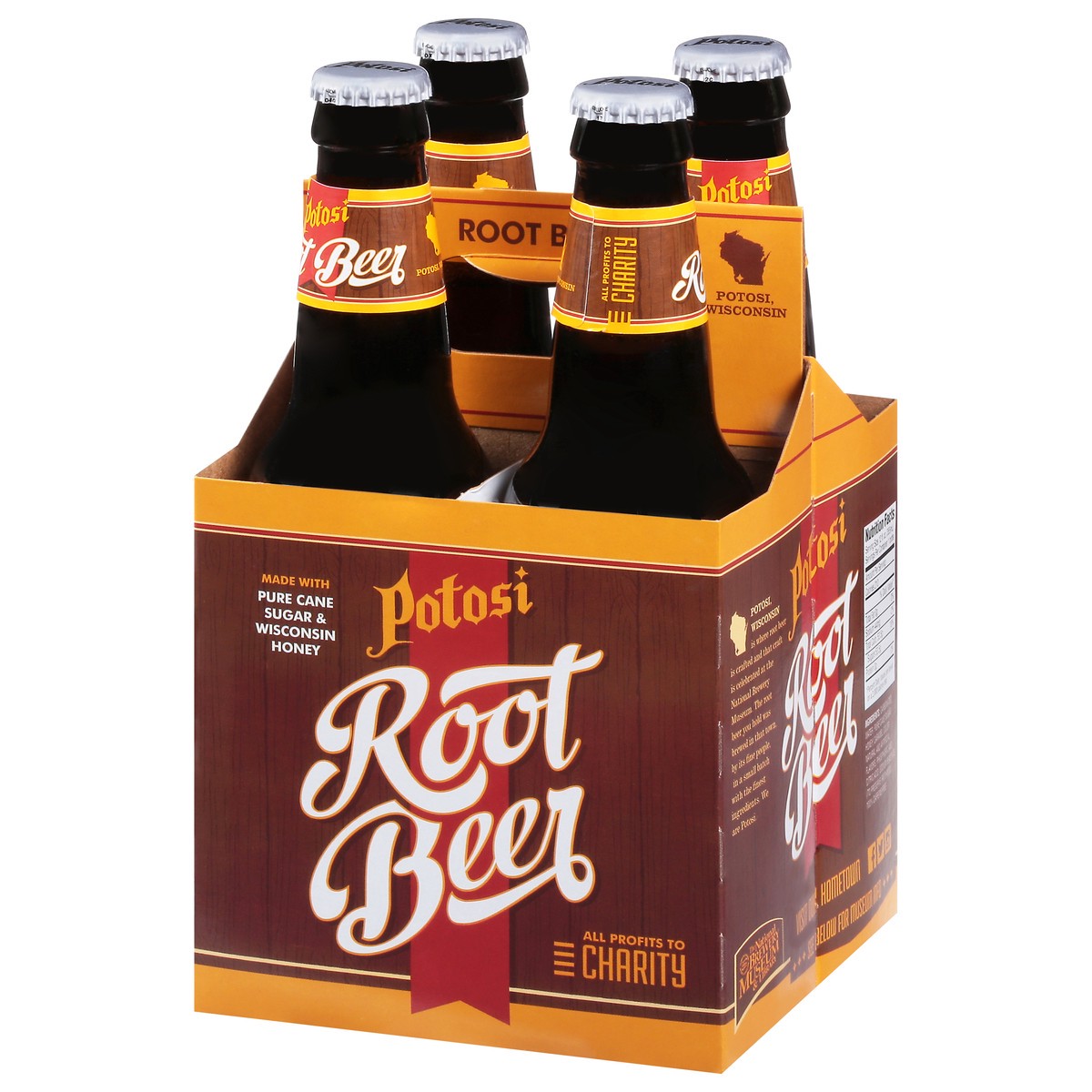 slide 4 of 14, Potosi Root Beer 4Pk, 1 ct