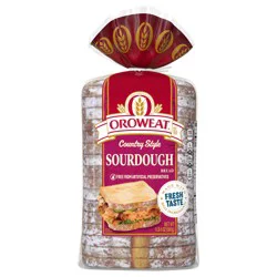 Oroweat Country Style Sourdough Bread, 24 oz
