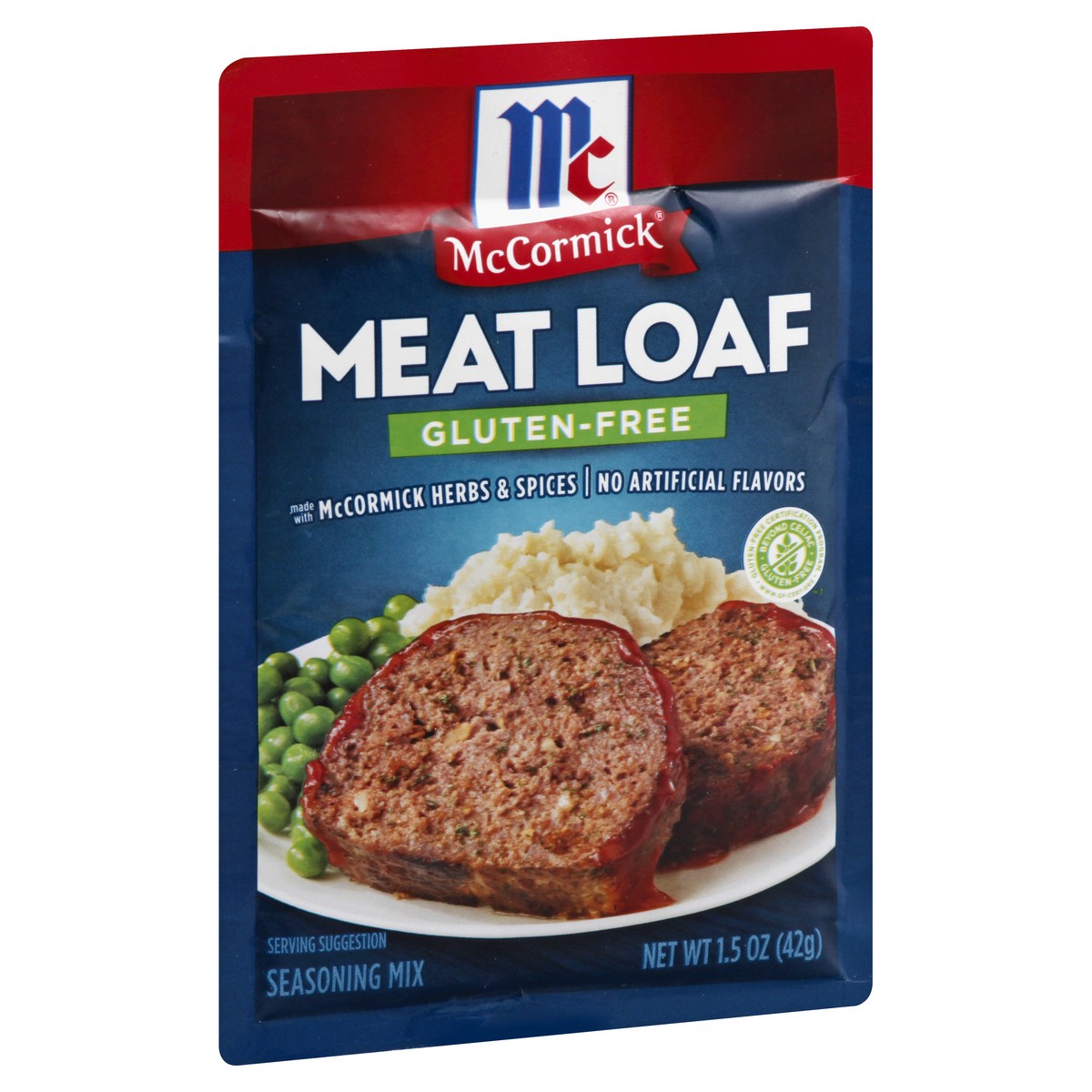 slide 3 of 10, McCormick Gluten-Free Meatloaf Seasoning 1.5 oz Packet, 1.5 oz