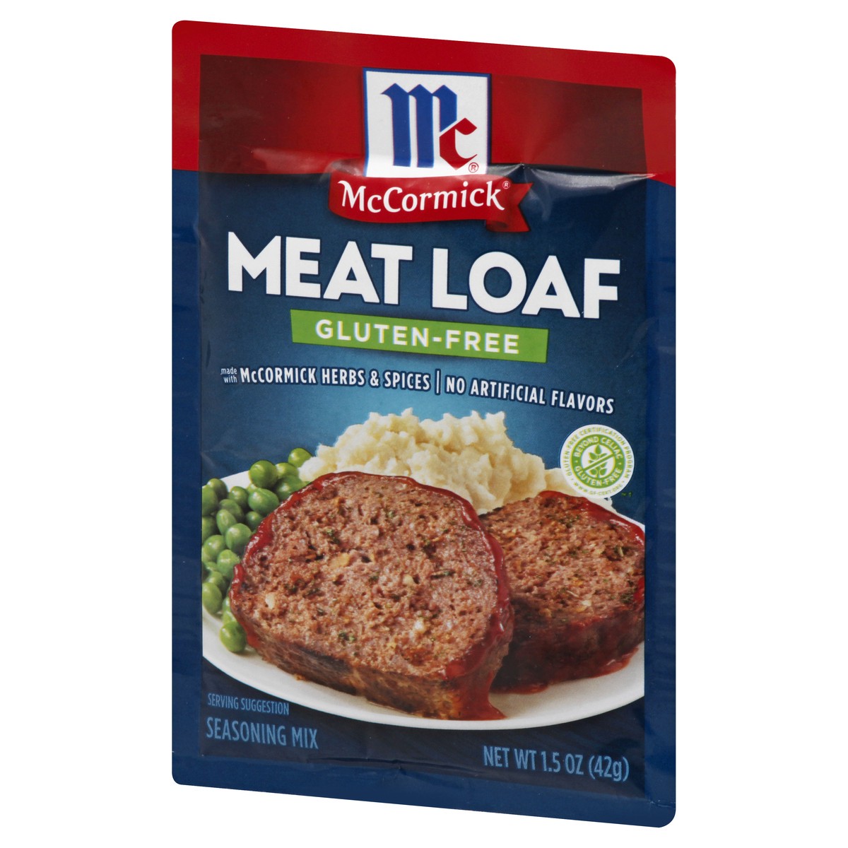 slide 6 of 10, McCormick Gluten-Free Meatloaf Seasoning 1.5 oz Packet, 1.5 oz