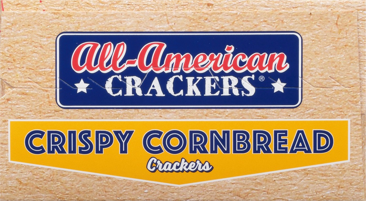slide 9 of 9, All-American Crackers Crispy Cornbread 4 oz, 4 oz