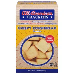 All-American Crispy Cornbread Crackers 4.5 oz