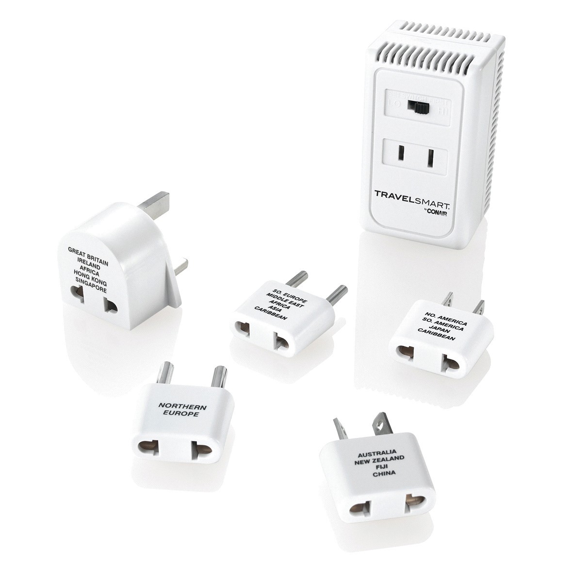 slide 2 of 2, Travel Smart Hi Low 1875 Watt Converter, 1 ct