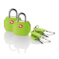 Travel Smart Travel Sentry Small Brass Padlock