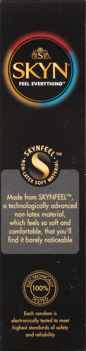 slide 3 of 10, SKYN Selection Non-Latex Lubricated Condoms 10 ea, 10 ct