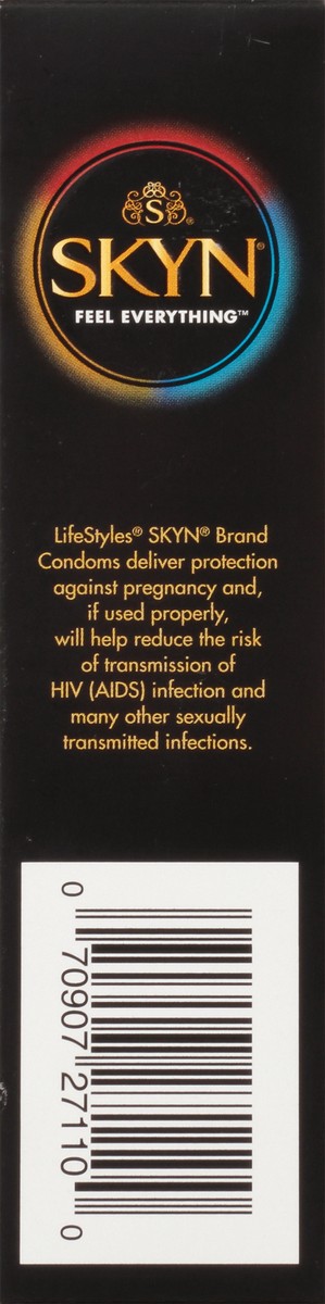 slide 7 of 10, SKYN Selection Non-Latex Lubricated Condoms 10 ea, 10 ct