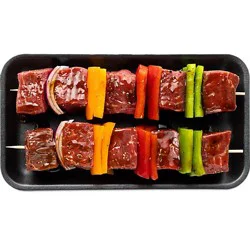 Kowalskis Caribbean Jerk Beef Kabobs