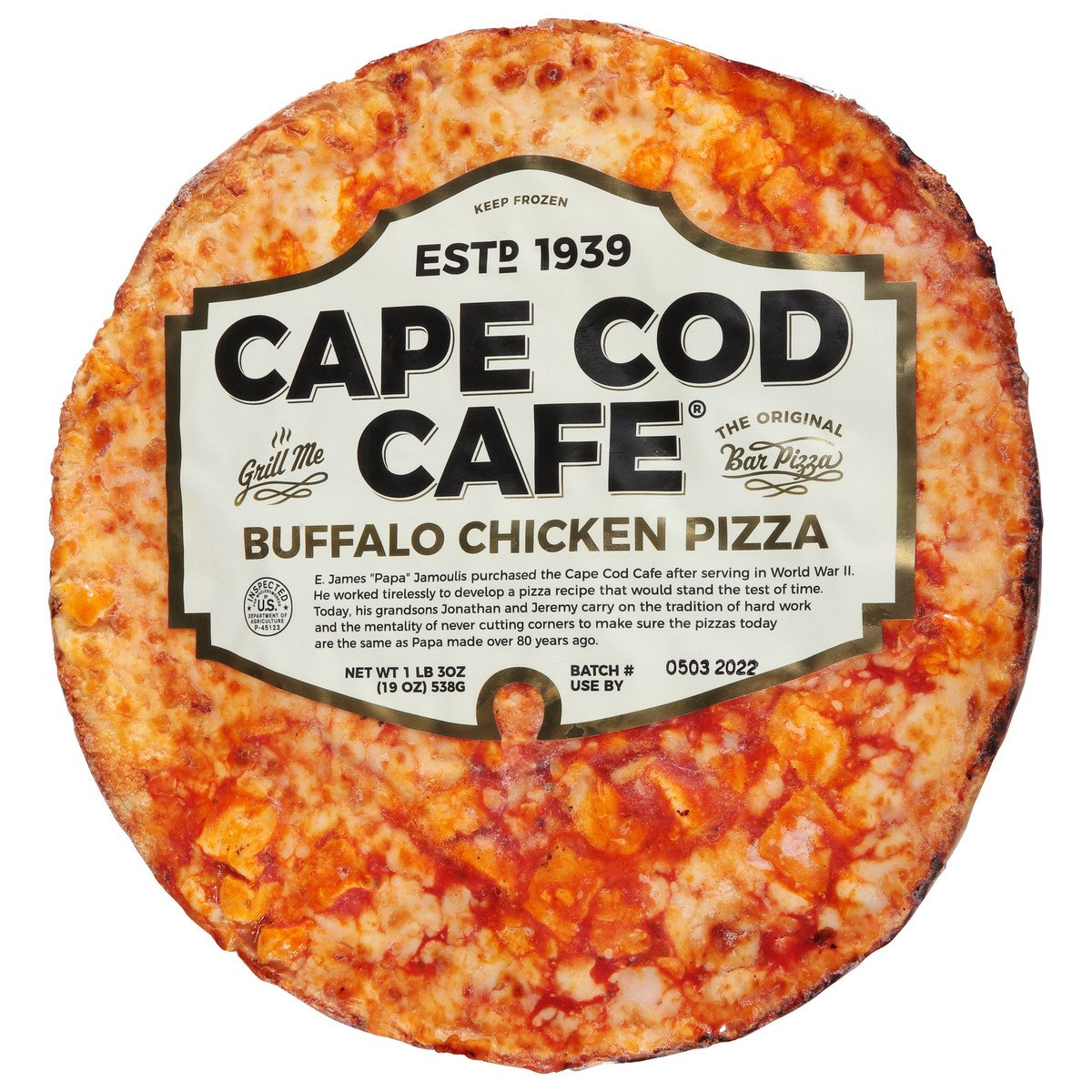 slide 10 of 13, Cape Cod Cafe Buffalo Chicken Pizza 19 oz, 19 oz